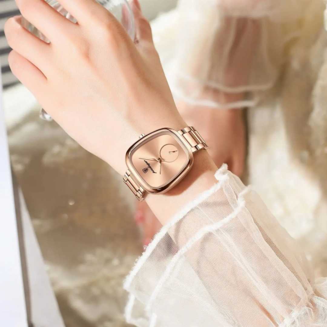 POEDAGAR,Luxury,Ladies,Watch,Stainless,Steel,Waterproof,Quartz,Watch